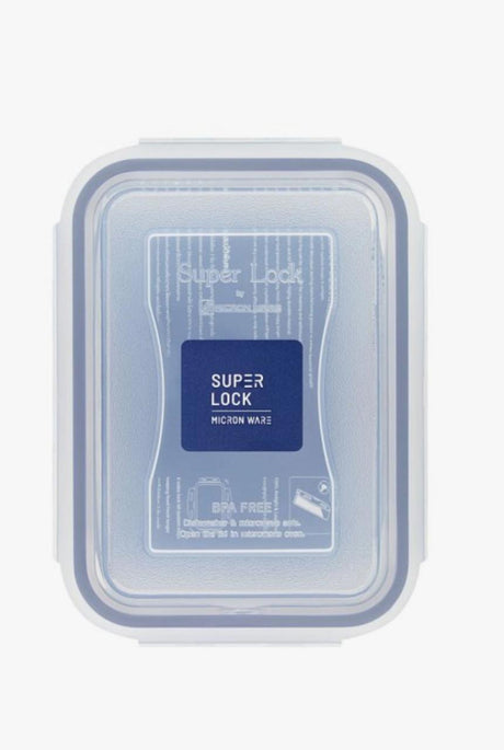 SUPER LOCK Air - Tight Rectangular Food Container 650ml, 10cm*16cm*11.1cm - Al Kabayel Discount CentreSUPER LOCK Air - Tight Rectangular Food Container 650ml, 10cm*16cm*11.1cmFood ContainersSUPER LOCKAl Kabayel Discount Centre