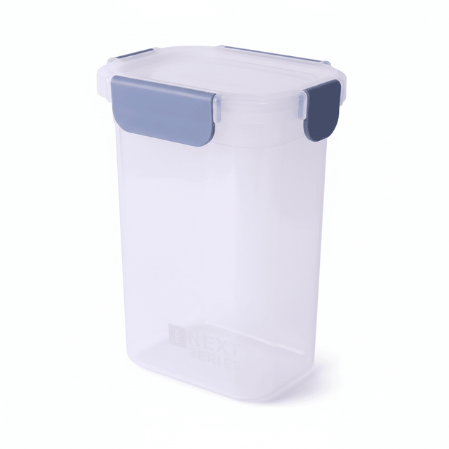 Super Lock Plastic Rectangular Food Container With Lid 1350ml - Blue&Transparent - Al Kabayel Discount CentreSuper Lock Plastic Rectangular Food Container With Lid 1350ml - Blue&TransparentFood ContainersSuper LockAl Kabayel Discount Centre