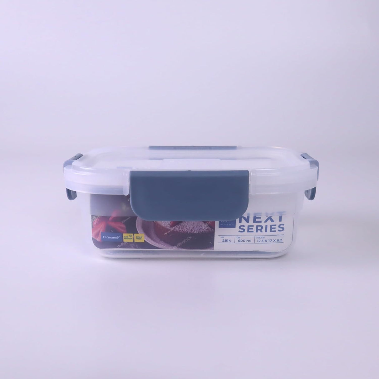 Super Lock Plastic Rectangular Food Container With Lid 600ml - Blue&Transparent - Al Kabayel Discount CentreSuper Lock Plastic Rectangular Food Container With Lid 600ml - Blue&TransparentFood ContainersSuper LockAl Kabayel Discount Centre
