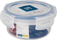 Super Lock Plastic Round Food Container With Lid 250ml - Blue&Transparent - Al Kabayel Discount CentreSuper Lock Plastic Round Food Container With Lid 250ml - Blue&TransparentFood ContainersSuper LockAl Kabayel Discount Centre