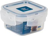 Super Lock Plastic Square Food Container With Lid 225ml - Blue&Transparent - Al Kabayel Discount CentreSuper Lock Plastic Square Food Container With Lid 225ml - Blue&TransparentFood ContainersSuper LockAl Kabayel Discount Centre