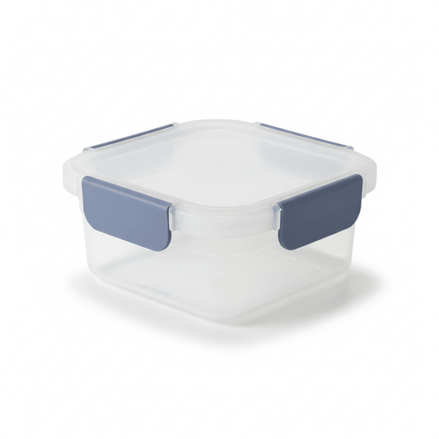 Super Lock Plastic Square Food Container With Lid 900ml - Blue&Transparent - Al Kabayel Discount CentreSuper Lock Plastic Square Food Container With Lid 900ml - Blue&TransparentFood ContainersSuper LockAl Kabayel Discount Centre