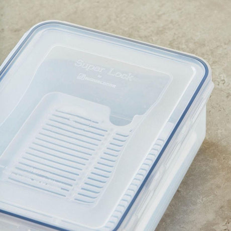 SUPER LOCK Rectangular Food Container 2900ml, 19.5cm*26cm*11.8cm - Al Kabayel Discount CentreSUPER LOCK Rectangular Food Container 2900ml, 19.5cm*26cm*11.8cmFood ContainersSUPER LOCKAl Kabayel Discount Centre
