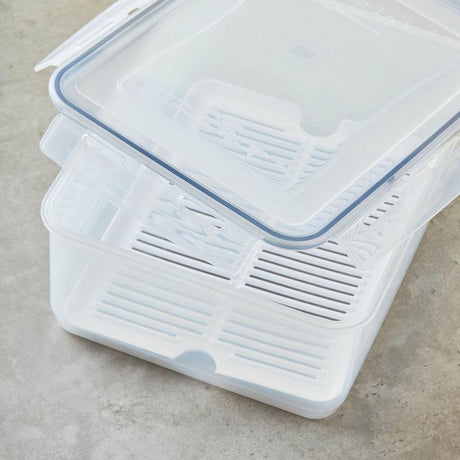 SUPER LOCK Rectangular Food Container 2900ml, 19.5cm*26cm*11.8cm - Al Kabayel Discount CentreSUPER LOCK Rectangular Food Container 2900ml, 19.5cm*26cm*11.8cmFood ContainersSUPER LOCKAl Kabayel Discount Centre