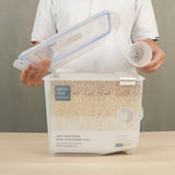 SUPER LOCK Rice Container 5kg/8500ml, 28cm*20.5cm*22.3cm - Al Kabayel Discount CentreSUPER LOCK Rice Container 5kg/8500ml, 28cm*20.5cm*22.3cmFood ContainersSUPER LOCKAl Kabayel Discount Centre
