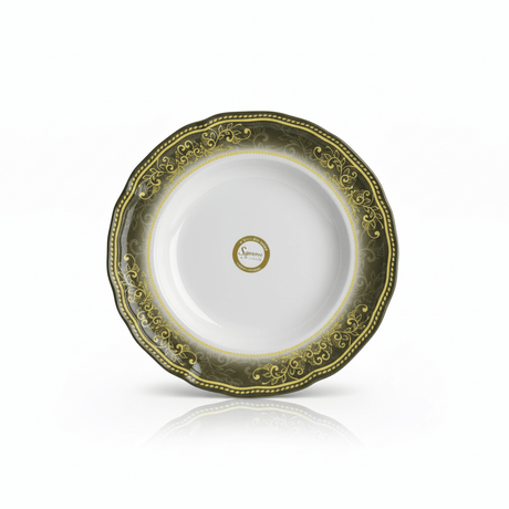 Supreme Floral Melamine Deep Plate – 9" White - Al Kabayel Discount CentreSupreme Floral Melamine Deep Plate – 9" WhitePlatesSUPREMEAl Kabayel Discount Centre
