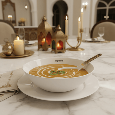 Supreme Floral Melamine Soup Spoon – 5.5" White - Al Kabayel Discount CentreSupreme Floral Melamine Soup Spoon – 5.5" WhiteSpoonsSUPREMEAl Kabayel Discount Centre