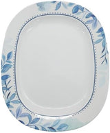 Supreme Melamine Rectangular Serving Plate - 30cmX23cm - White&Blue - Al Kabayel Discount CentreSupreme Melamine Rectangular Serving Plate - 30cmX23cm - White&BluePlatesSUPREMEAl Kabayel Discount Centre