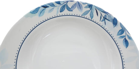 Supreme Melamine Round Soup Plate - 26CM - White&Blue - Al Kabayel Discount CentreSupreme Melamine Round Soup Plate - 26CM - White&BluePlatesSUPREMEAl Kabayel Discount Centre