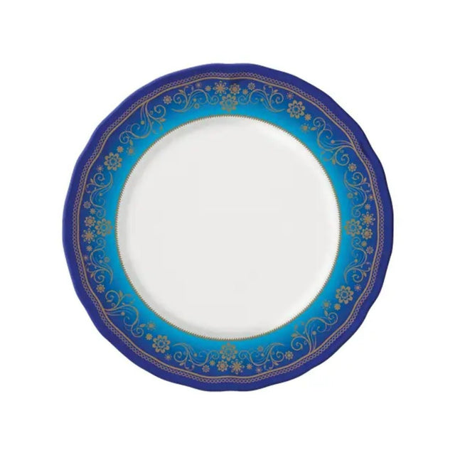 Supreme Petal Melamine Round Dessert Plate - 21CM - White&Blue - Al Kabayel Discount CentreSupreme Petal Melamine Round Dessert Plate - 21CM - White&BluePlatesSUPREMEAl Kabayel Discount Centre