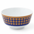 Supreme White Melamine Soup Bowl with Royal Blue & Golden Checkered Design, Compact Bowl for Snacks & Soups – 4.5 Inch - Al Kabayel Discount CentreSupreme White Melamine Soup Bowl with Royal Blue & Golden Checkered Design, Compact Bowl for Snacks & Soups – 4.5 InchBowlsSUPREMEAl Kabayel Discount Centre