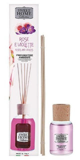 SWEET HOME Ambient fragrance Diffuser - Rose & Violets 100ml - Al Kabayel Discount CentreSWEET HOME Ambient fragrance Diffuser - Rose & Violets 100mlHome FragrancesSWEET HOMEAl Kabayel Discount Centre