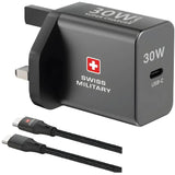 SWISS MILITARY 30 Watt Super Charger, 1.5 meter Cable - Al Kabayel Discount CentreSWISS MILITARY 30 Watt Super Charger, 1.5 meter CableCords & AdaptersSWISS MILITARYAl Kabayel Discount Centre