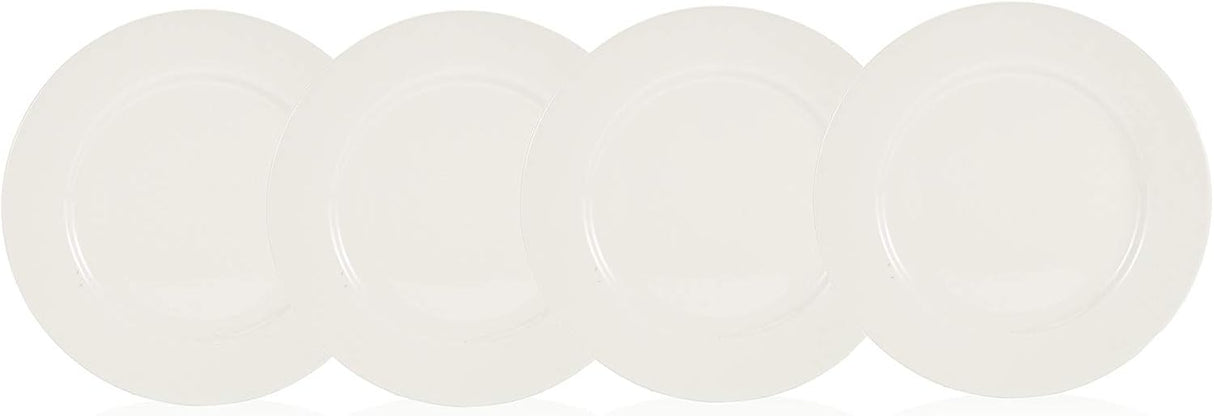 Symphony 4 Pcs Elegant White Ceramic 19 cm Plates & Dishes - Al Kabayel Discount CentreSymphony 4 Pcs Elegant White Ceramic 19 cm Plates & DishesPlatesSYMPHONYAl Kabayel Discount Centre