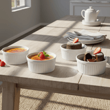 Symphony Ceramic Elegant White Ramekins – Set of 4, 9.5 x 5 cm - Al Kabayel Discount CentreSymphony Ceramic Elegant White Ramekins – Set of 4, 9.5 x 5 cmBowlsSYMPHONYAl Kabayel Discount Centre