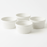 Symphony Ceramic Elegant White Ramekins – Set of 4, 9.5 x 5 cm - Al Kabayel Discount CentreSymphony Ceramic Elegant White Ramekins – Set of 4, 9.5 x 5 cmBowlsSYMPHONYAl Kabayel Discount Centre
