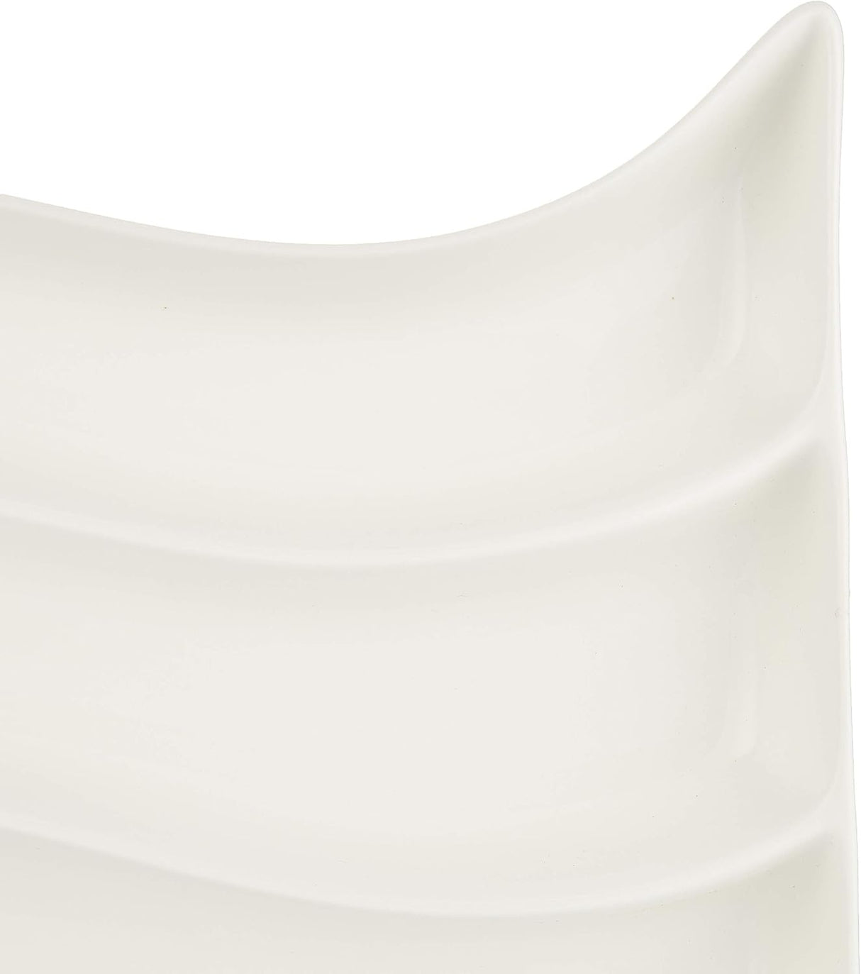 Symphony Collection – 29 cm White Ceramic Three - Section Plate - Al Kabayel Discount CentreSymphony Collection – 29 cm White Ceramic Three - Section PlatePlatesSYMPHONYAl Kabayel Discount Centre