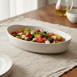 Symphony Collection – 30 cm White Ceramic Alfresco Shallow Serving Bowl with Handles - Al Kabayel Discount CentreSymphony Collection – 30 cm White Ceramic Alfresco Shallow Serving Bowl with HandlesBowlsSYMPHONYAl Kabayel Discount Centre