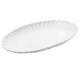Symphony Collection – 30 x 18 x 3 cm White Ceramic Groove Oval Serving Tray - Al Kabayel Discount CentreSymphony Collection – 30 x 18 x 3 cm White Ceramic Groove Oval Serving TrayServing TraysSYMPHONYAl Kabayel Discount Centre