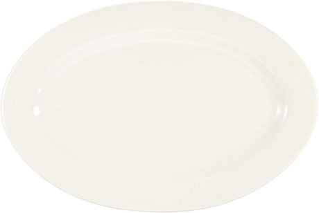 Symphony Collection – 46 cm White Ceramic Oval Serving Platter - Al Kabayel Discount CentreSymphony Collection – 46 cm White Ceramic Oval Serving PlatterPlatesSYMPHONYAl Kabayel Discount Centre