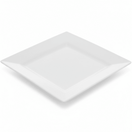 Symphony Collection – Set of 4 White Ceramic Square Plates (25 cm) - Al Kabayel Discount CentreSymphony Collection – Set of 4 White Ceramic Square Plates (25 cm)PlatesSYMPHONYAl Kabayel Discount Centre