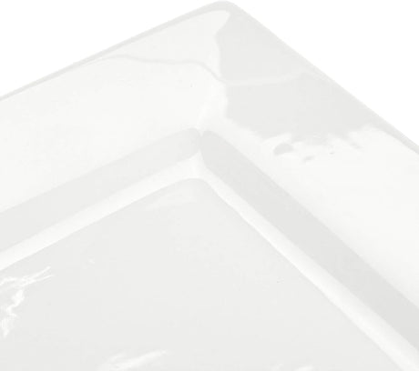 Symphony Collection – Set of 4 White Ceramic Square Plates (25 cm) - Al Kabayel Discount CentreSymphony Collection – Set of 4 White Ceramic Square Plates (25 cm)PlatesSYMPHONYAl Kabayel Discount Centre