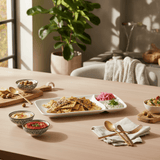 Symphony Collection – White Ceramic Three - Section Rectangular Plate (30 x 14.5 cm) - Al Kabayel Discount CentreSymphony Collection – White Ceramic Three - Section Rectangular Plate (30 x 14.5 cm)PlatesSYMPHONYAl Kabayel Discount Centre