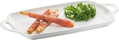 Symphony Handles Rectangle Serving Platter 40.5cm x 20cm - Al Kabayel Discount CentreSymphony Handles Rectangle Serving Platter 40.5cm x 20cmPlatesSYMPHONYAl Kabayel Discount Centre