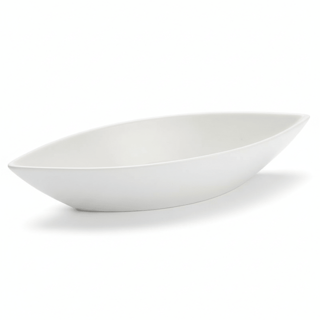 Symphony Premium White Ceramic Oval Bowl – 34 x 13 cm - Al Kabayel Discount CentreSymphony Premium White Ceramic Oval Bowl – 34 x 13 cmServing TraysSYMPHONYAl Kabayel Discount Centre