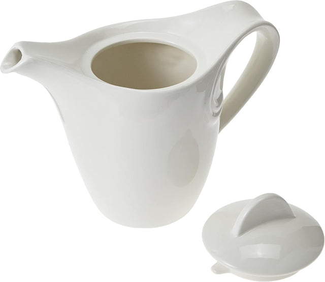Symphony Premium White Ceramic Tea & Coffee Pot – 1 Litre - Al Kabayel Discount CentreSymphony Premium White Ceramic Tea & Coffee Pot – 1 LitreTea/Coffee PotsSYMPHONYAl Kabayel Discount Centre