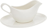 Symphony Premium White Porcelain Gravy Boat & Tray – 325 ml - Al Kabayel Discount CentreSymphony Premium White Porcelain Gravy Boat & Tray – 325 mlJars & Food SaversSYMPHONYAl Kabayel Discount Centre