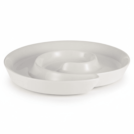 Symphony Spiral 27 cm White Serving Plate (Ceramic Material Construction) - Al Kabayel Discount CentreSymphony Spiral 27 cm White Serving Plate (Ceramic Material Construction)PlatesSYMPHONYAl Kabayel Discount Centre