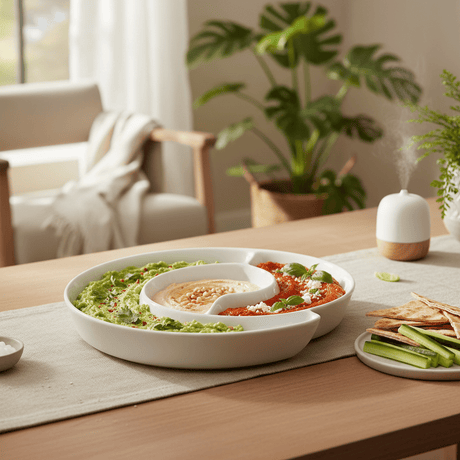 Symphony Spiral 27 cm White Serving Plate (Ceramic Material Construction) - Al Kabayel Discount CentreSymphony Spiral 27 cm White Serving Plate (Ceramic Material Construction)PlatesSYMPHONYAl Kabayel Discount Centre