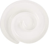 Symphony Spiral 27 cm White Serving Plate (Ceramic Material Construction) - Al Kabayel Discount CentreSymphony Spiral 27 cm White Serving Plate (Ceramic Material Construction)PlatesSYMPHONYAl Kabayel Discount Centre
