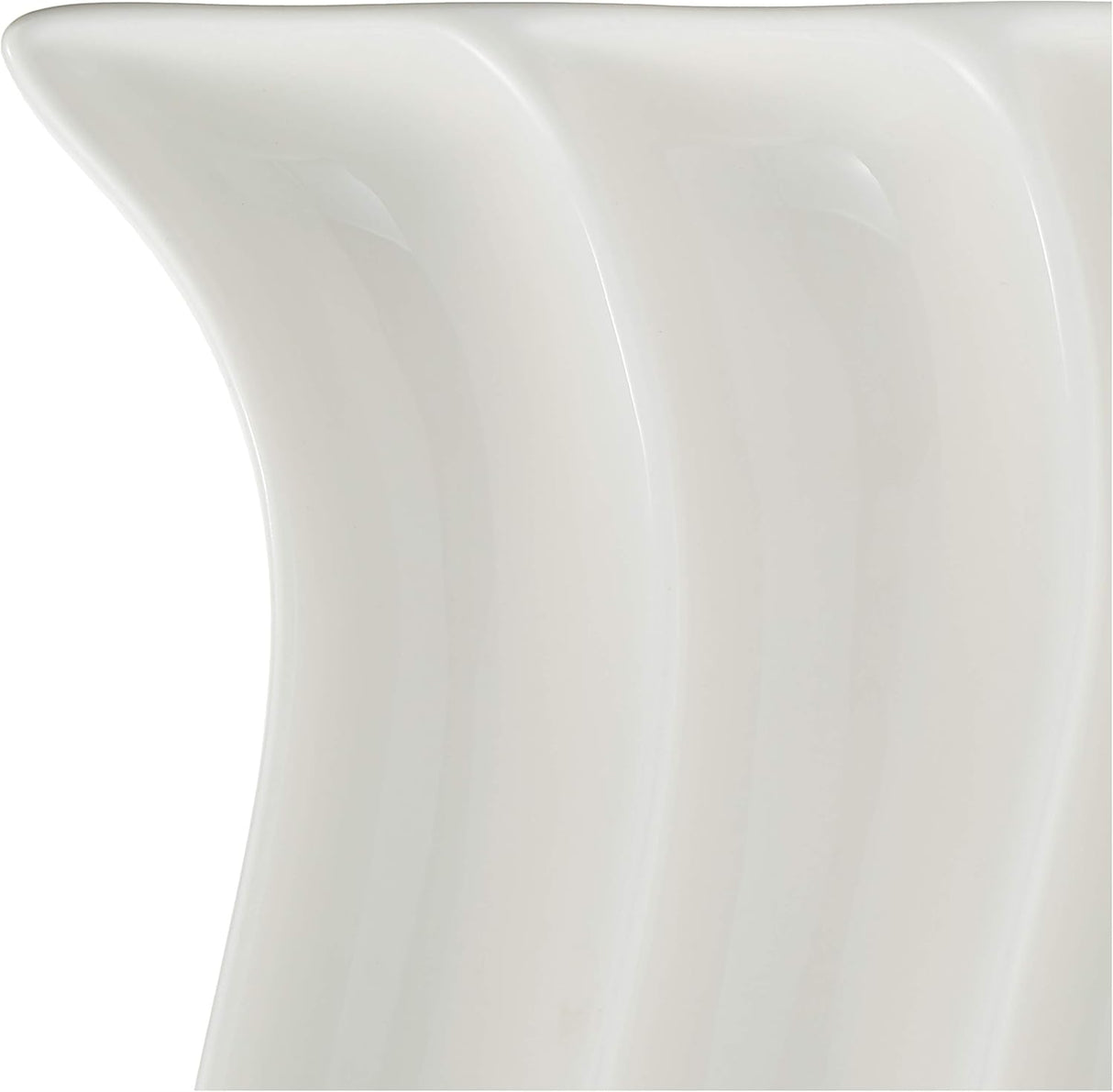 Symphony White Ceramic Divided Plate – 3 Sections, 18 x 14 cm - Al Kabayel Discount CentreSymphony White Ceramic Divided Plate – 3 Sections, 18 x 14 cmPlatesSYMPHONYAl Kabayel Discount Centre