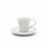 Symphony White Ceramic Espresso Cup & Saucer Set — 80ml - Al Kabayel Discount CentreSymphony White Ceramic Espresso Cup & Saucer Set — 80mlTea/Coffee SetsSYMPHONYAl Kabayel Discount Centre