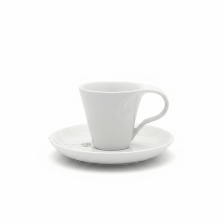Symphony White Ceramic Espresso Cup & Saucer Set — 80ml - Al Kabayel Discount CentreSymphony White Ceramic Espresso Cup & Saucer Set — 80mlTea/Coffee SetsSYMPHONYAl Kabayel Discount Centre