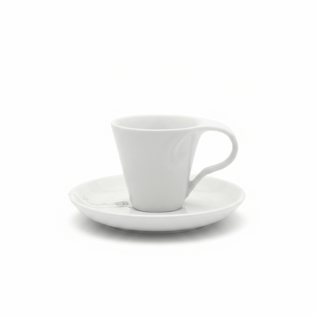 Symphony White Ceramic Espresso Cup & Saucer Set — 80ml - Al Kabayel Discount CentreSymphony White Ceramic Espresso Cup & Saucer Set — 80mlTea/Coffee SetsSYMPHONYAl Kabayel Discount Centre