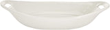 Symphony White Ceramic Oval Gratin Dish – 25 cm Handled Serving Dish - Al Kabayel Discount CentreSymphony White Ceramic Oval Gratin Dish – 25 cm Handled Serving DishServing TraysSYMPHONYAl Kabayel Discount Centre
