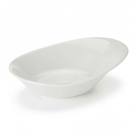 Symphony White Ceramic Pebble - Shaped Bowl – 26×20×6.8 cm - Al Kabayel Discount CentreSymphony White Ceramic Pebble - Shaped Bowl – 26×20×6.8 cmBowlsSYMPHONYAl Kabayel Discount Centre