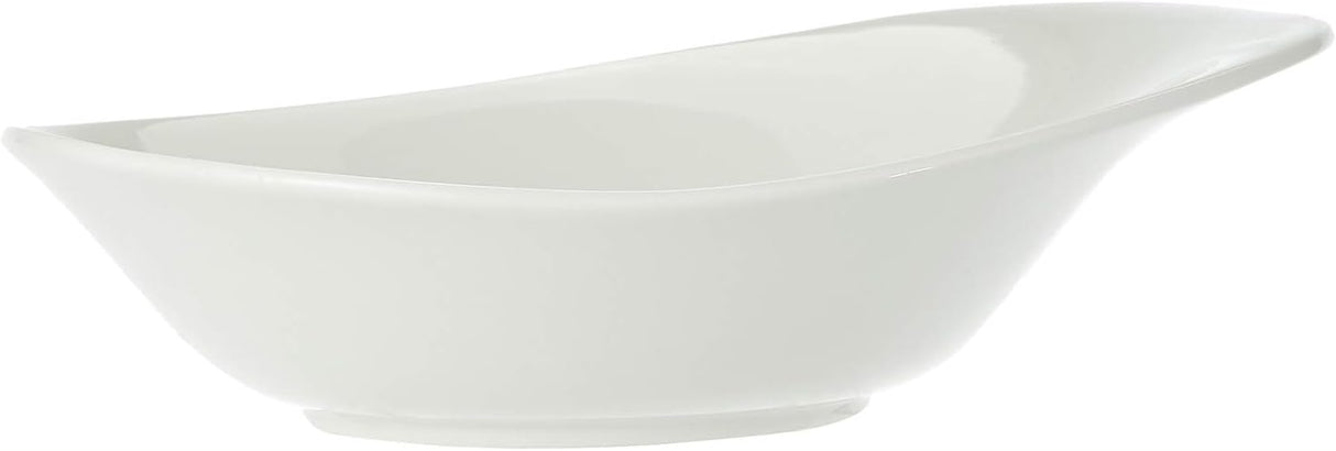 Symphony White Ceramic Pebble - Shaped Bowl – 26×20×6.8 cm - Al Kabayel Discount CentreSymphony White Ceramic Pebble - Shaped Bowl – 26×20×6.8 cmBowlsSYMPHONYAl Kabayel Discount Centre