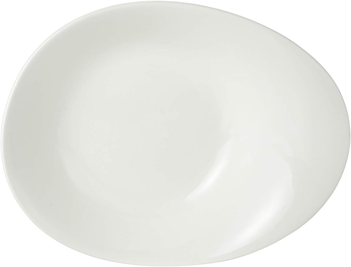 Symphony White Ceramic Pebble - Shaped Bowl – 26×20×6.8 cm - Al Kabayel Discount CentreSymphony White Ceramic Pebble - Shaped Bowl – 26×20×6.8 cmBowlsSYMPHONYAl Kabayel Discount Centre