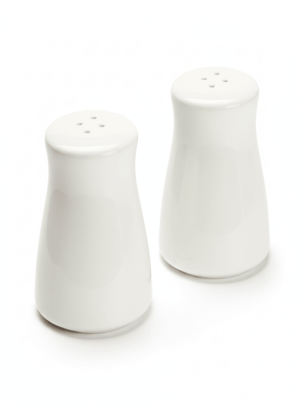 Symphony White Ceramic Tabletop Salt & Pepper Shakers - Al Kabayel Discount CentreSymphony White Ceramic Tabletop Salt & Pepper ShakersKitchen Utensils & GadgetsSYMPHONYAl Kabayel Discount Centre