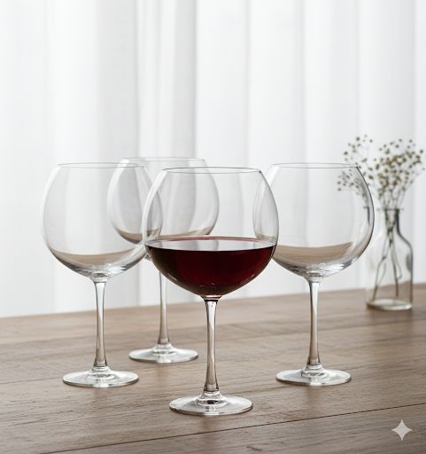 Table Setter 4pcs Glass Wine Goblet 25oz, Clear & Transparent - Al Kabayel Discount CentreTable Setter 4pcs Glass Wine Goblet 25oz, Clear & TransparentDrinkware SetsTABLE SETTERAl Kabayel Discount Centre