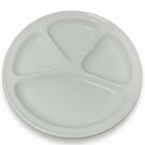 Taiyo White Round Ceramic Divider Plate – 27 cm Sectioned Serving Plate for Meals, Snacks & Portion Control - Al Kabayel Discount CentreTaiyo White Round Ceramic Divider Plate – 27 cm Sectioned Serving Plate for Meals, Snacks & Portion ControlPlatesTAIYOAl Kabayel Discount Centre