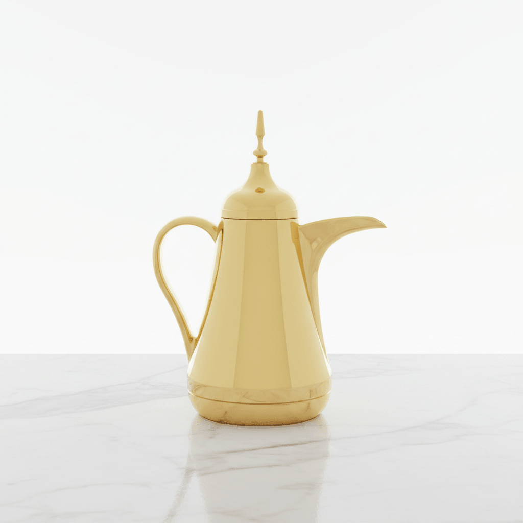 Taknas Arabic Dallah Vacuum Flask 0.6L – Gold - Al Kabayel Discount CentreTaknas Arabic Dallah Vacuum Flask 0.6L – GoldThermosTAKNASAl Kabayel Discount Centre