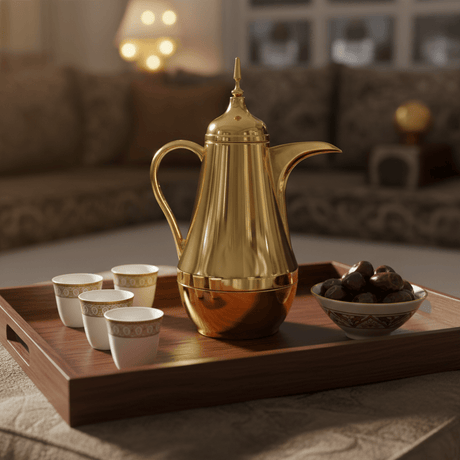 Taknas Premium Gold Insulated Thermal Flask, Durable Double Wall Design for Tea & Coffee – 1 Liter - Al Kabayel Discount CentreTaknas Premium Gold Insulated Thermal Flask, Durable Double Wall Design for Tea & Coffee – 1 LiterThermosTAKNASAl Kabayel Discount Centre