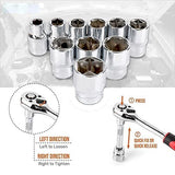 TAT 1/2" DR Socket Wrench 12pcs Set - Al Kabayel Discount CentreTAT 1/2" DR Socket Wrench 12pcs SetHand ToolsTATAl Kabayel Discount Centre