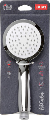 Tatay Stainless Steel Alcala Chrome Hand Shower – Sleek High - Pressure Handheld Showerhead - Al Kabayel Discount CentreTatay Stainless Steel Alcala Chrome Hand Shower – Sleek High - Pressure Handheld ShowerheadKitchen & Bath FixturesTATAYAl Kabayel Discount Centre
