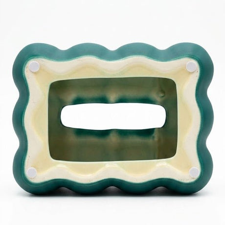 Teal Green Bubble Cluster Ceramic Napkin Holder – 20×16×10 cm - Al Kabayel Discount CentreTeal Green Bubble Cluster Ceramic Napkin Holder – 20×16×10 cmNapkin Holders & Tissue BoxAKDCAl Kabayel Discount Centre